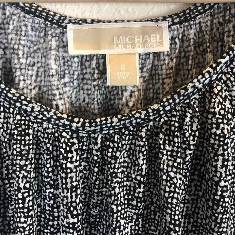 NWT Michael Kors 3/4 Sleeve Top Size S